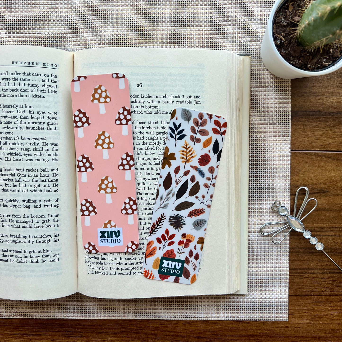 Woodland Whimsy Double Sided Bookmark (2 for $5)