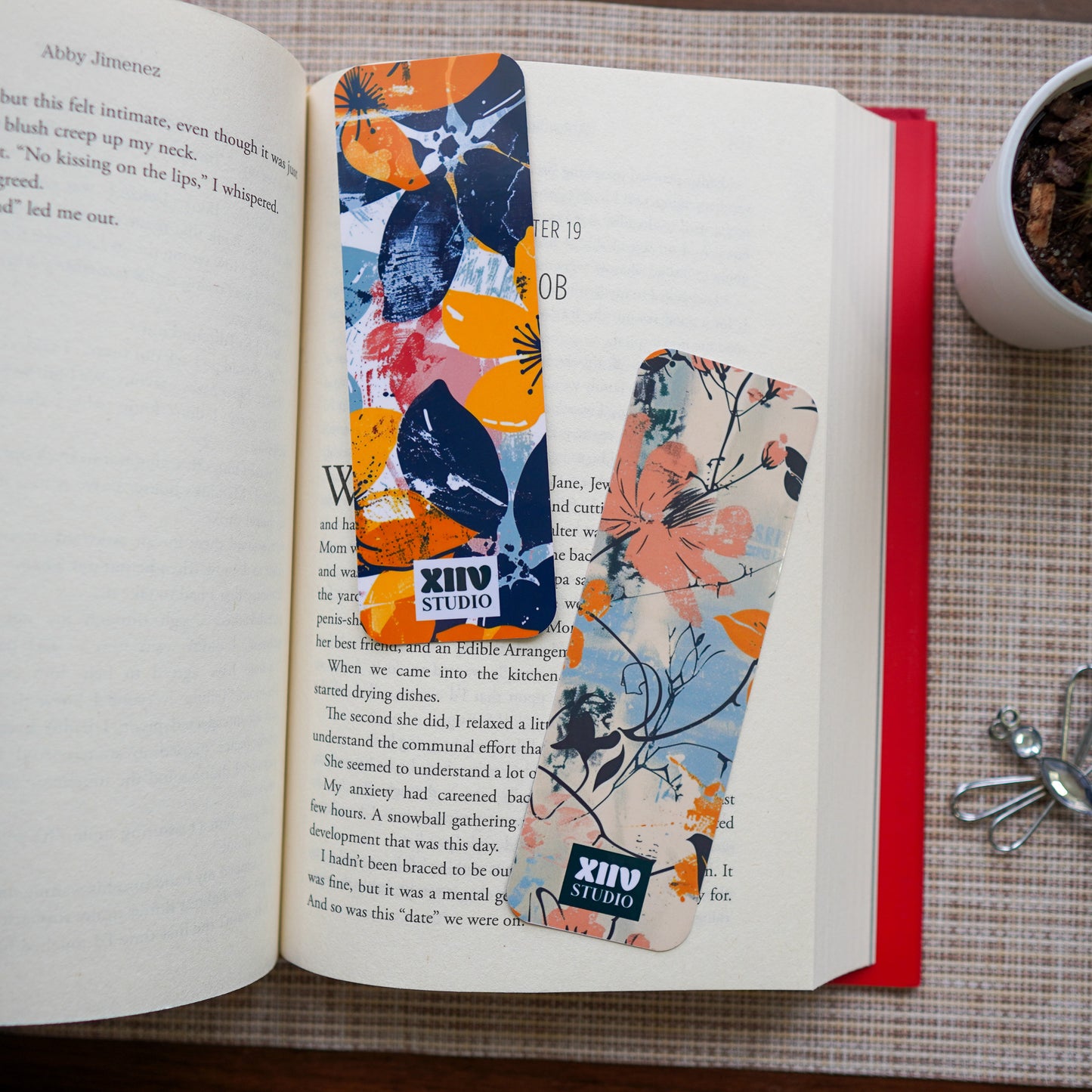 Bold Botanicals Double Sided Bookmark (2 for $5)