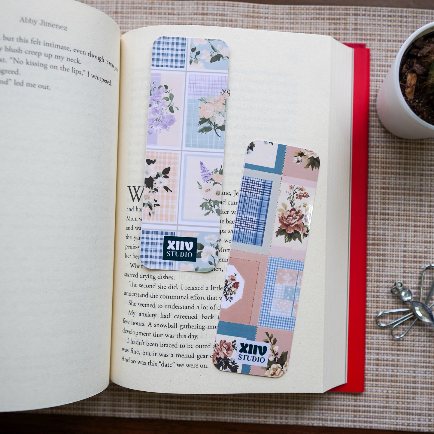 Soft Stitches Double Sided Bookmark (2 for $5)