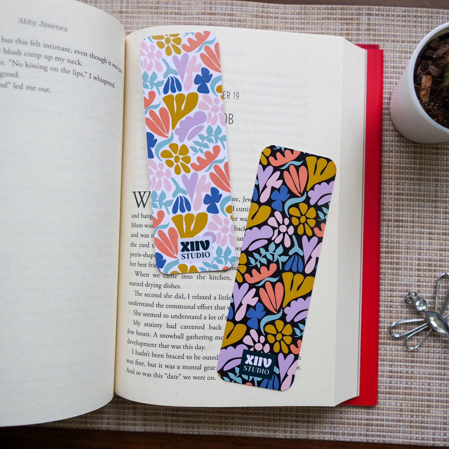 Bloom Burst Double Sided Bookmark (2 for $5)