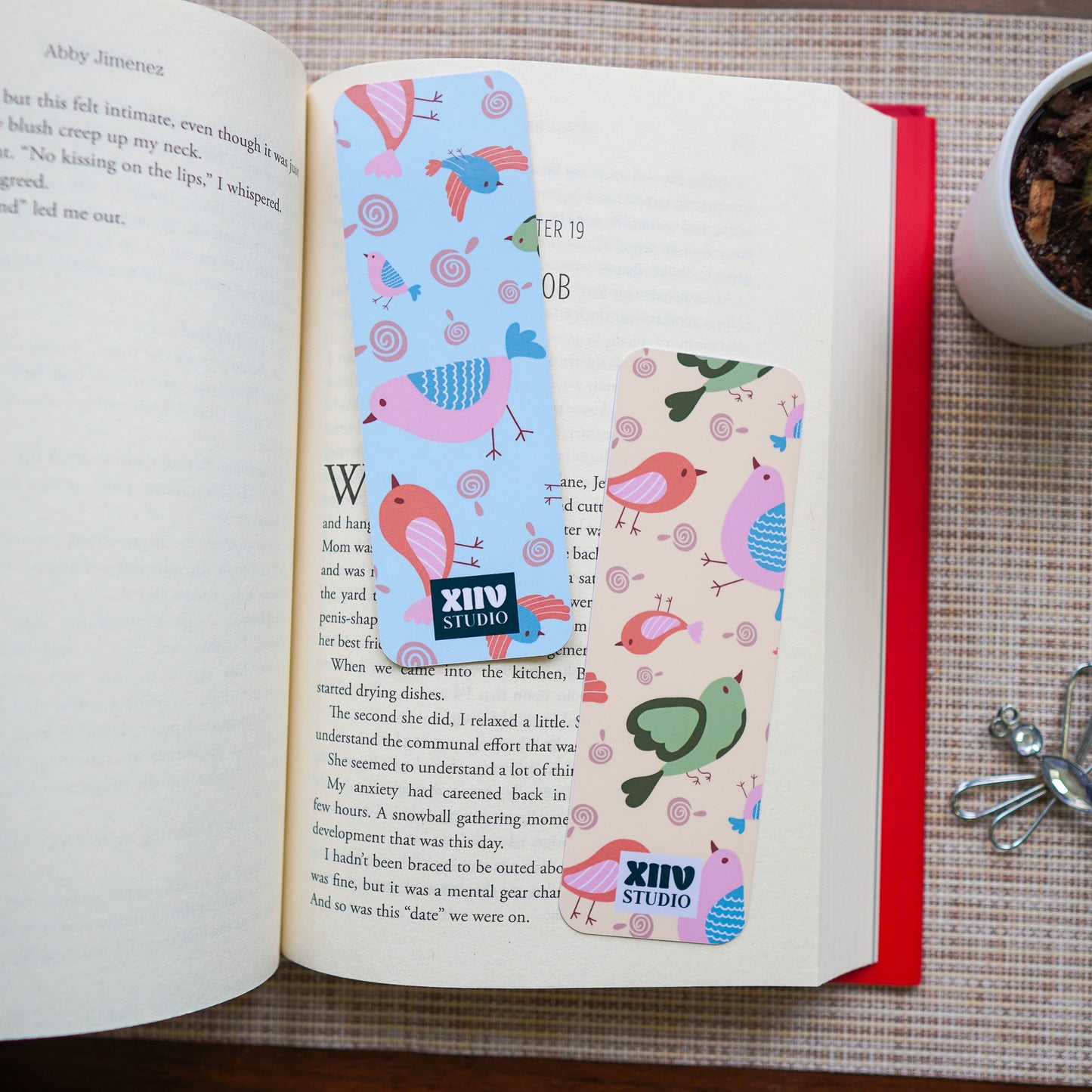 Chirpy Days Double Sided Bookmark (2 for $5)