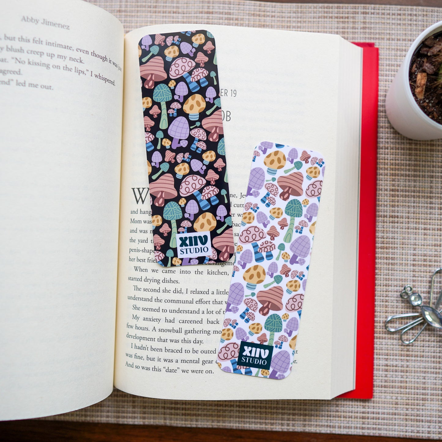 Mushroom Magic Double Sided Bookmark (2 for $5)