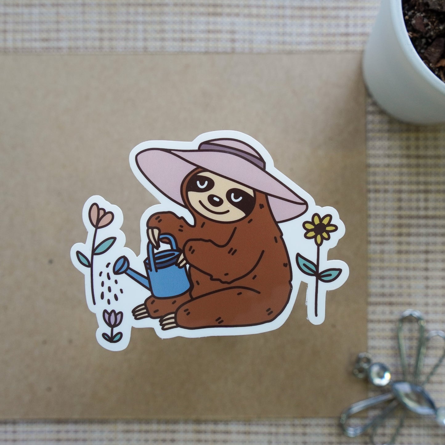 Plant and Procrastinate Sticker