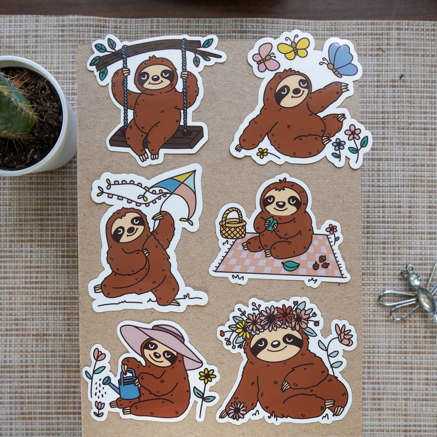 Plant and Procrastinate Sticker