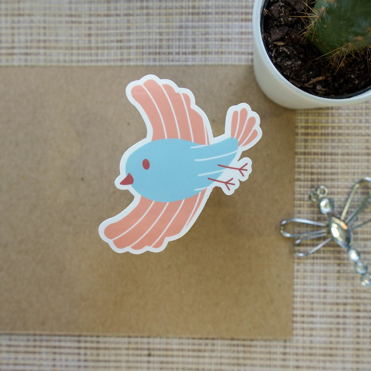 Skyflutter Sticker