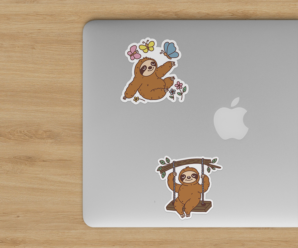 Swing Into Spring Sticker