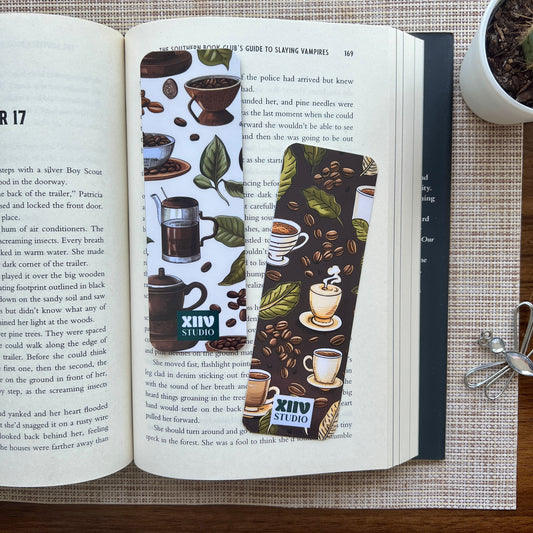 Brewed to Perfection Double Sided Bookmark (2 for $5)