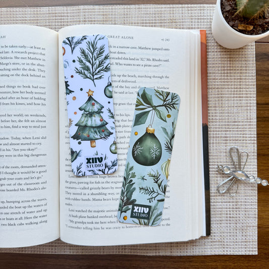 Pine & Sparkle Double Sided Bookmark (2 for $5)