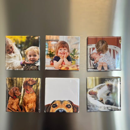 2"x2" Custom Fridge Magnets (Set of 9)